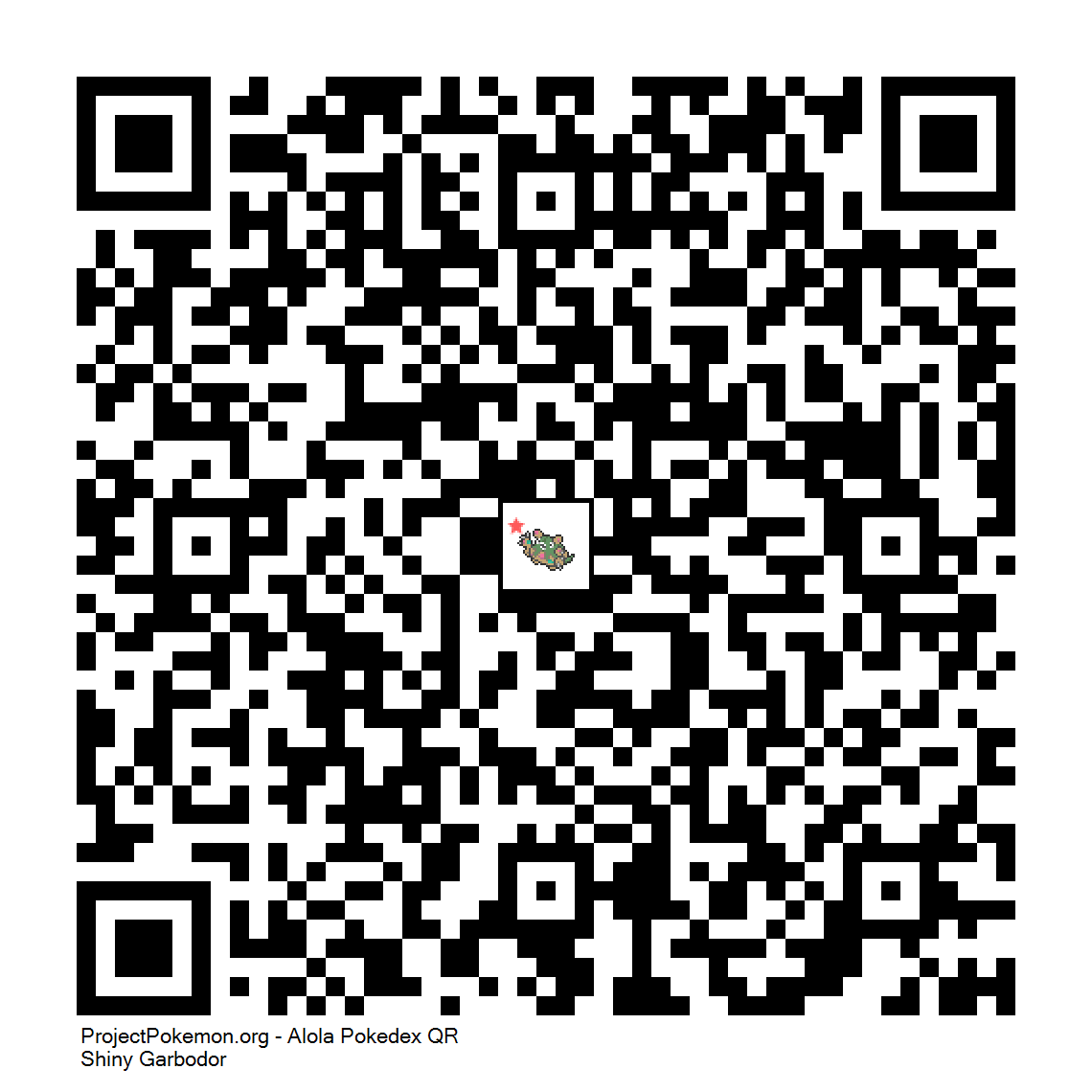 Cdigo QR de Garbodor variocolor